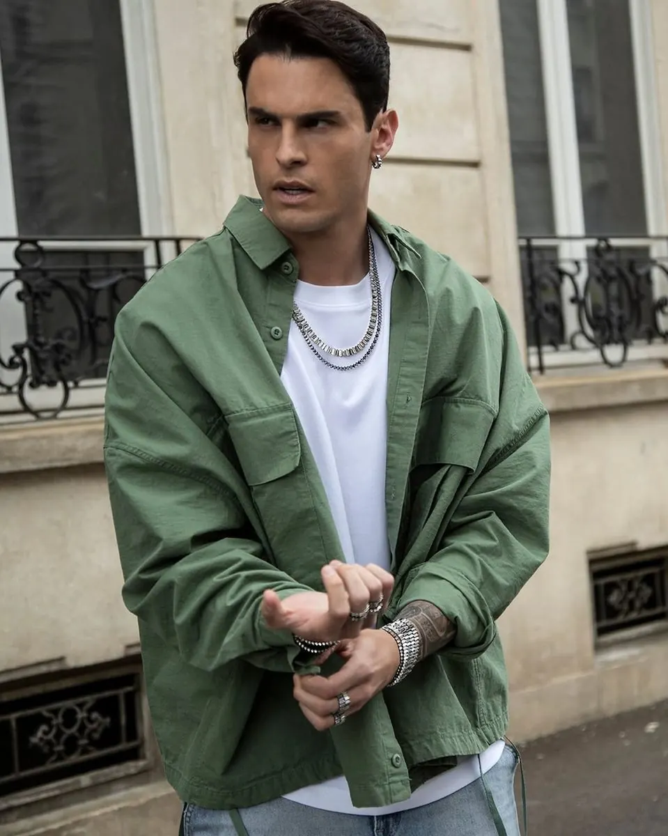 APM Monaco — Fall 2025 — Dixie D’Amelio · Baptiste Giabiconi (4/8)