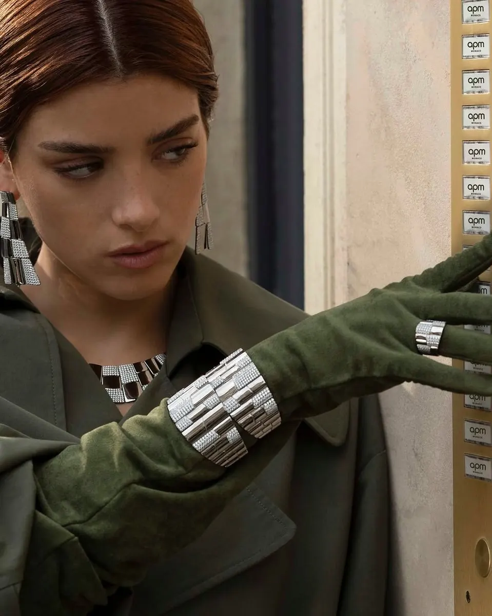 APM Monaco — Fall 2025 — Dixie D’Amelio · Baptiste Giabiconi (7/8)