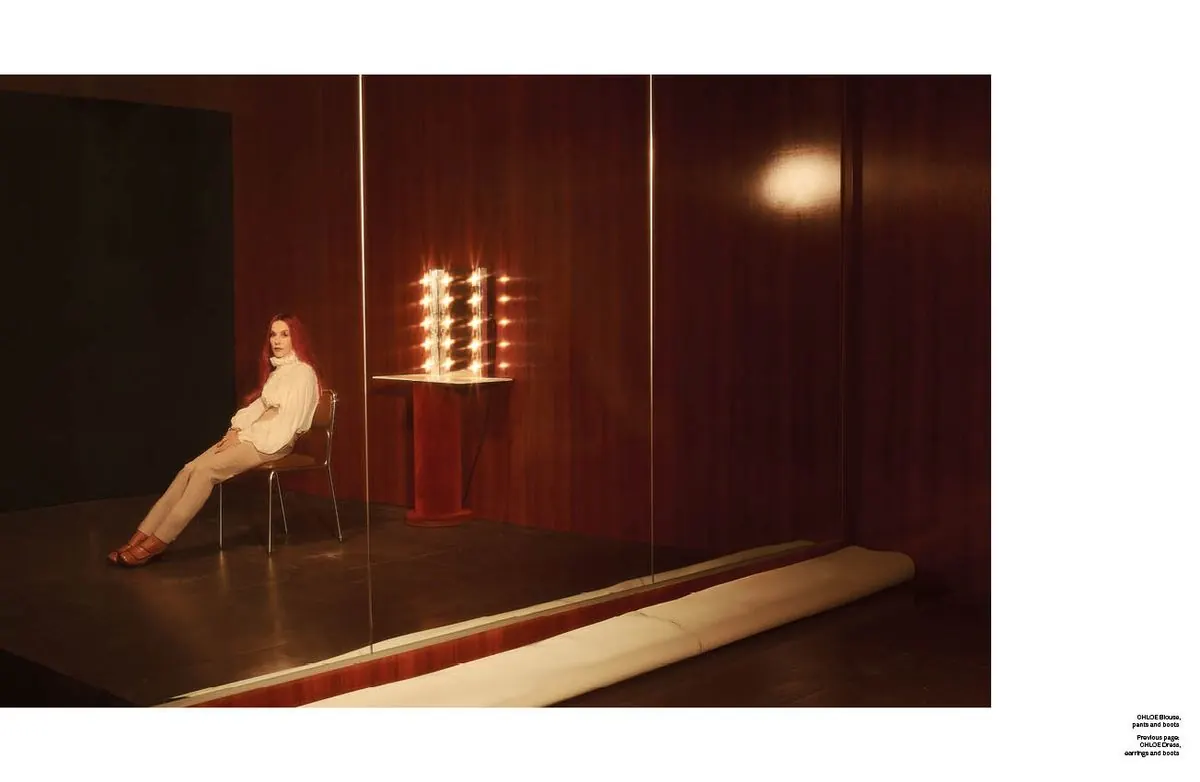 Isabelle Huppert — 7Hollywood — Cover story × Chloé (5/6)
