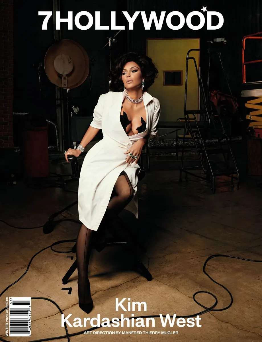 Kim Kardashian — 7Hollywood — Cover story × Mugler (5/10)