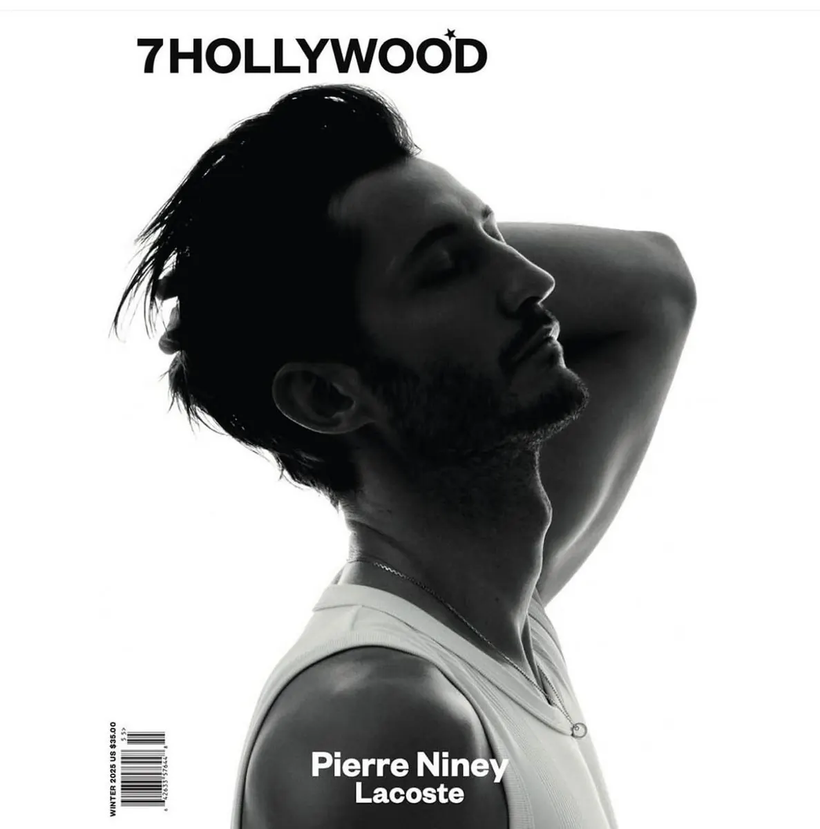 Pierre Niney — 7Hollywood × Lacoste