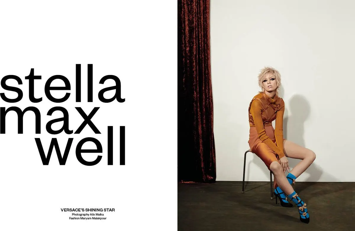 Stella Maxwell — 7Hollywood — Cover story × Versace (3/8)