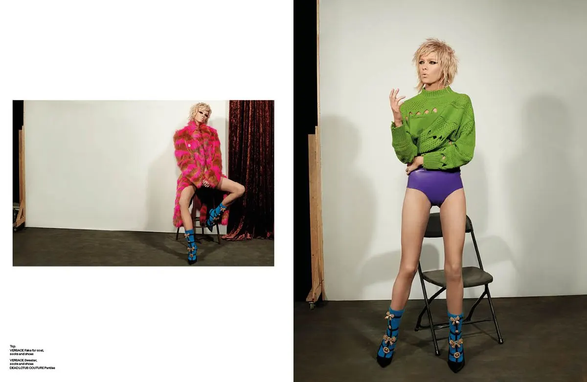 Stella Maxwell — 7Hollywood — Cover story × Versace (7/8)